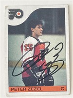 Philadelphia Flyers Peter Zezel 1985 Score #25 si