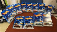 12 Hot wheels New on card. This lot includes 1-4