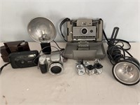 Vintage Polaroid 230 land camera and more