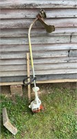 Stihl weedeater, not running but has compression