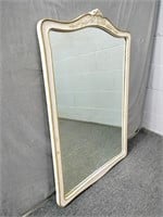 Painted Wood Frame Hanging Mirror