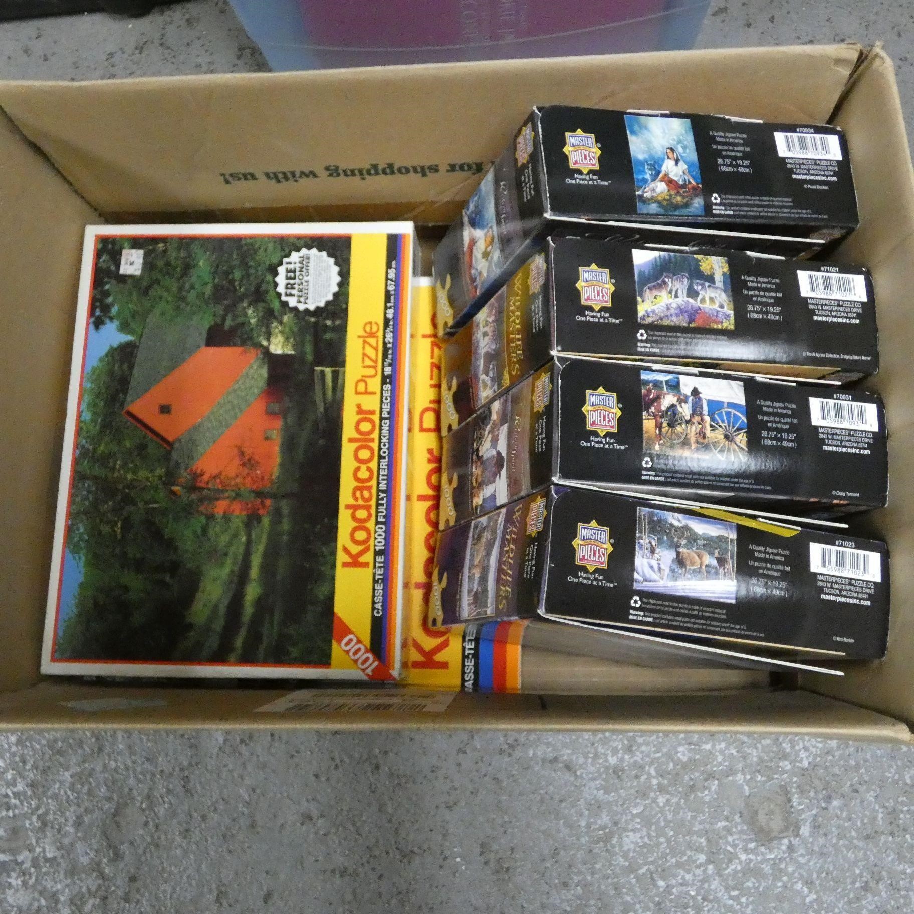 Lot of Brand New Sealed Puzzles