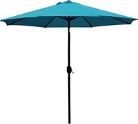 Sunnyglade 9' Patio Umbrella (Teal Blue)
