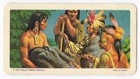 1974 Red Rose Indians of Canada card #18 Envoys