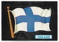 1970 OPC Flags of the World #25 Finland