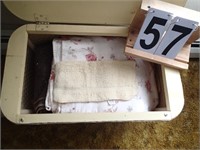 Hamper with Towels