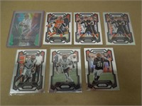 GROUP OF 6 PANINI FOOTBALL CARDS BENGALS TURNER RC