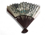 Large 30 Inch Asian Wall Decor Fan