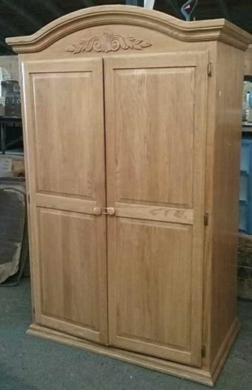 Computer Armoire, Approx. 43 1/2"×25"×73 1/4"