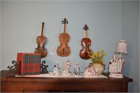 Figurines, Books and Other Decorations (Top Piano)