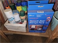 Cleaning Chemicals and Vacuum Seal Packs