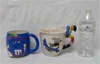 Blue M&M and Toucan Sam Coffee Cups / Mugs