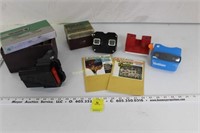 4-View Masters w/2 Sets Stereo Pictures