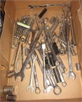 Large group of wrenches & sockets. Including