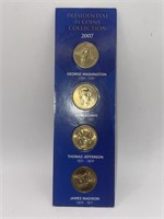 Four 1 Dollar Presidential Coins