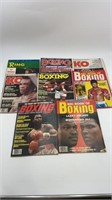 (8) Boxing magazines (1977+)