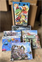 Lot of Vintage Jigsaw Puzzles