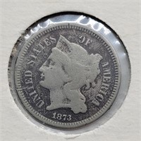 1873 3 CENT NICKEL