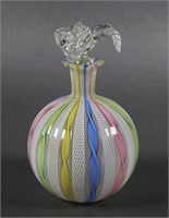 MURANO LATTICINO PERFUME BOTTLE