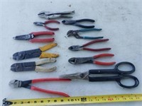 Tin snips, wire strippers, including Cornwell