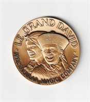 Le Grand David 3- Inch Bronze Medallion