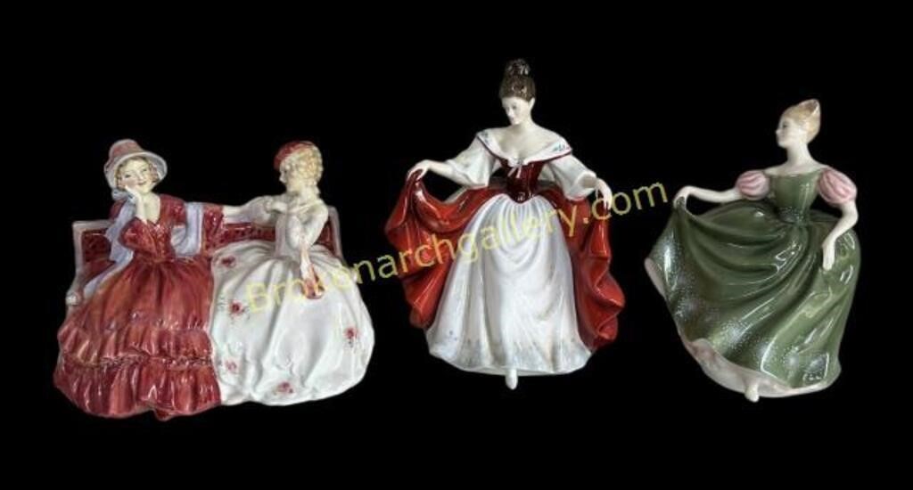 3 Royal Doulton Figurines