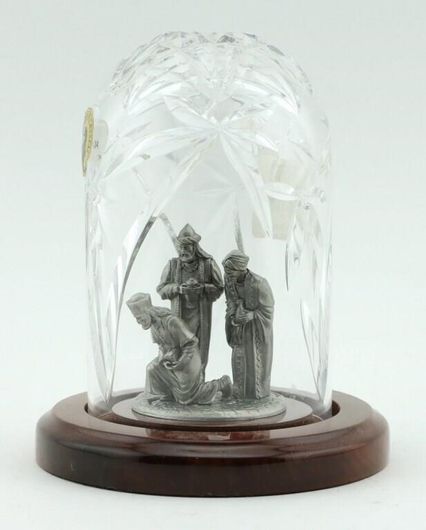 Waterford Crystal Nativity Wiseman Sculpture