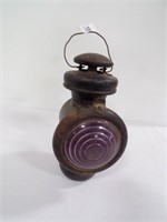 Antique Ford Model T Kerosene Cowl Lamp Purple