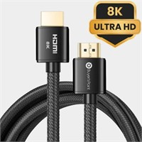1  8K HDMI 2.1 Cable  6ft  120Hz  48Gbps. For TV