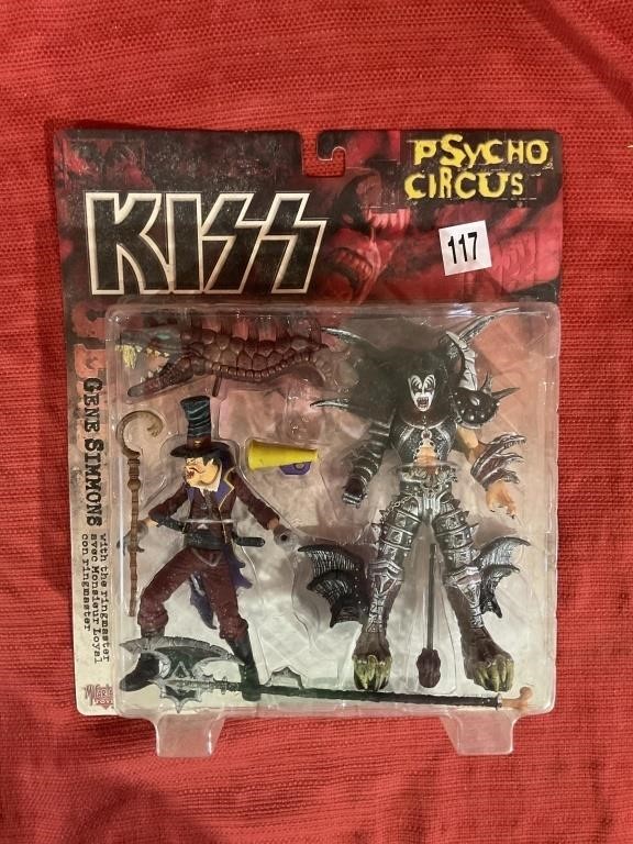 New sealed Kiss Gene Simmons action figure