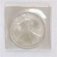 2001 Walking Liberty 1 oz Fine Silver Dollar