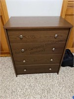 Chest of drawers approximate measurements are 32 x
