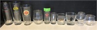 Collection of Branded Glasses