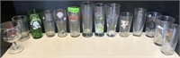 Collection of American Beer Glasses
