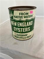 1 Gallon New England Oysters Can Warren Oyster Co