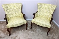 VINTAGE MATCHING ACCENT CHAIRS