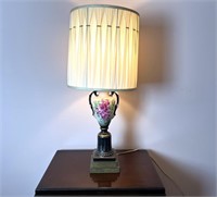 VINTAGE FLORAL LAMP