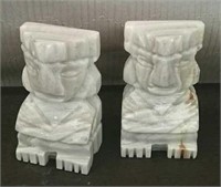 Box-Aztec Marble Bookends