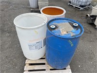 3- Plastic Barrels