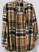 Ladies Madewell Flannel Shirt Sz S - NWT