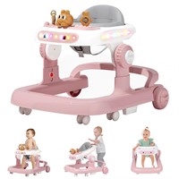 Baby Walker, Foldable Baby Walker with Wheels, Bab