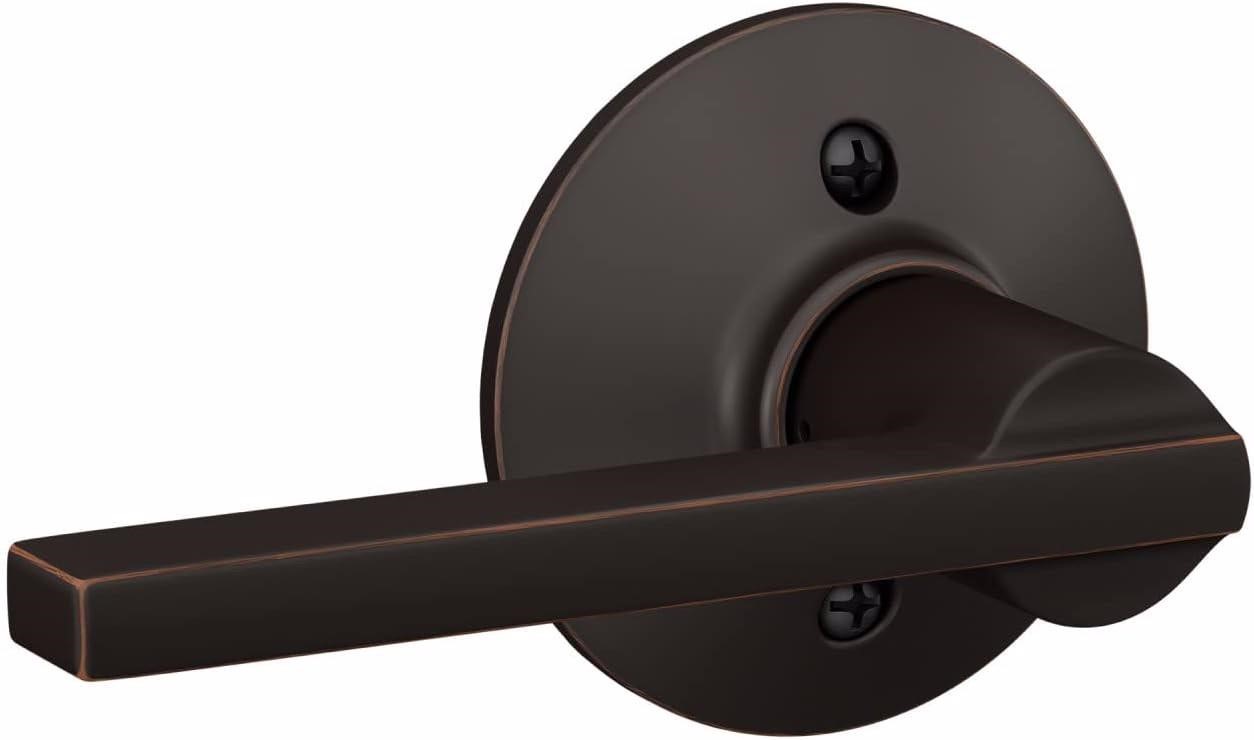 Schlage Door Lever, One Sided Non-Turning