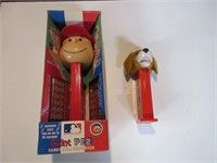 Giant Pez Dispenser in Box + Snoopy Dispenser