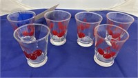 4 Juice Glasses