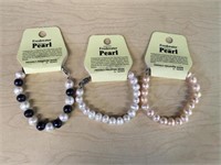 Freshwater Pearl Bracelet Lot