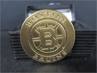 LARGE BOSTON BRUINS MINT COIN COLLECTION