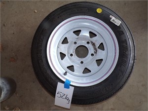 New Trailer tire w/Rim 4.80-12  N72