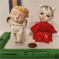 Salt&Pepper shaker New York souvenir angel & devil