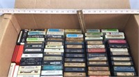 Approx 85 - 8 track tapes