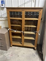 LEAD CRYSTAL BOOKCASE